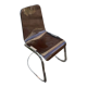 Baumann plexiglass and metal chair