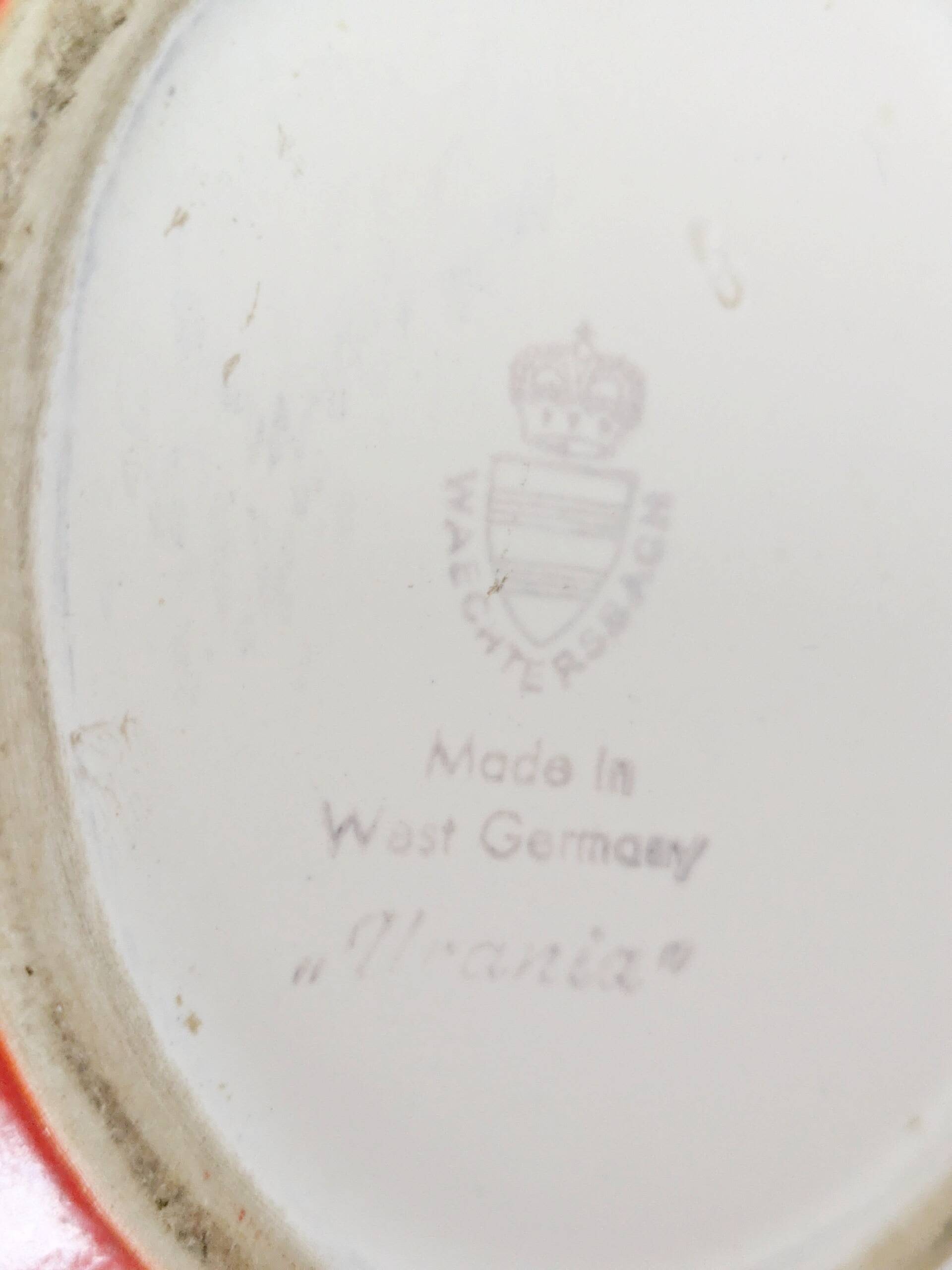 Large pitcher vase Wächtersbach, West German ceramics, 1950s