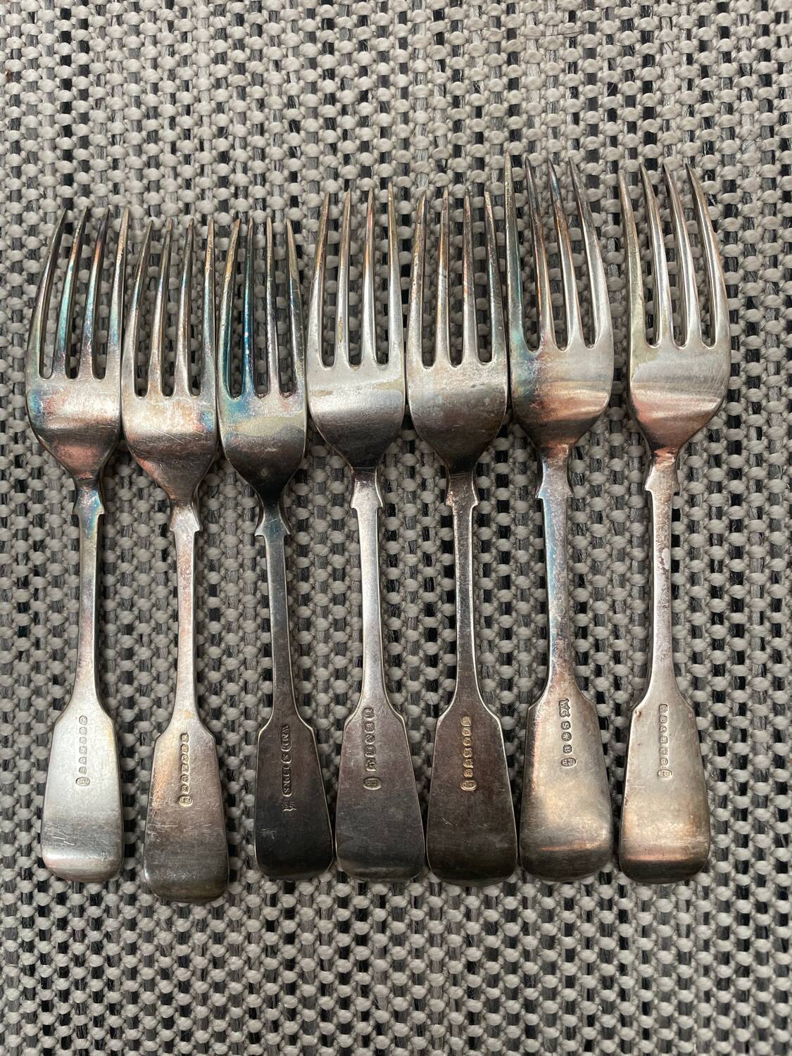 Silver forks 19th century