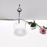 Postmodern Murano Glass Decanter Bottle by Vincenzo Nason, Italy