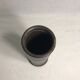 Roll former enamelled terracotta vase signed Ludovic