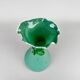 Vase en verre artistique fait main des années 1970