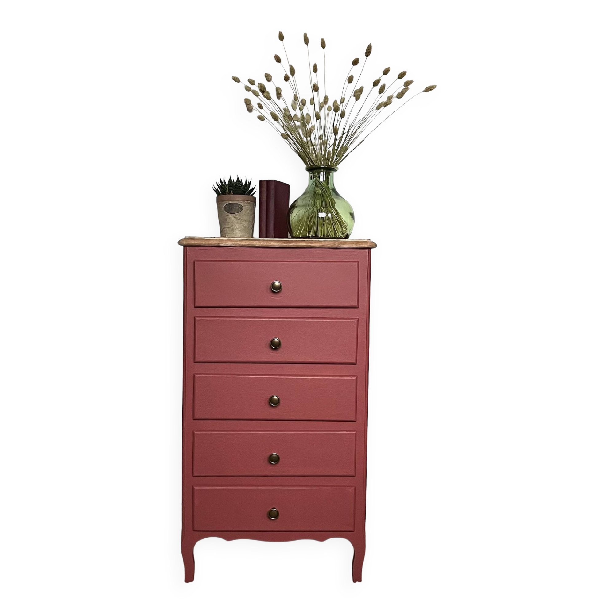 Vintage terracotta chiffonier weekly