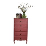 Vintage terracotta chiffonier weekly