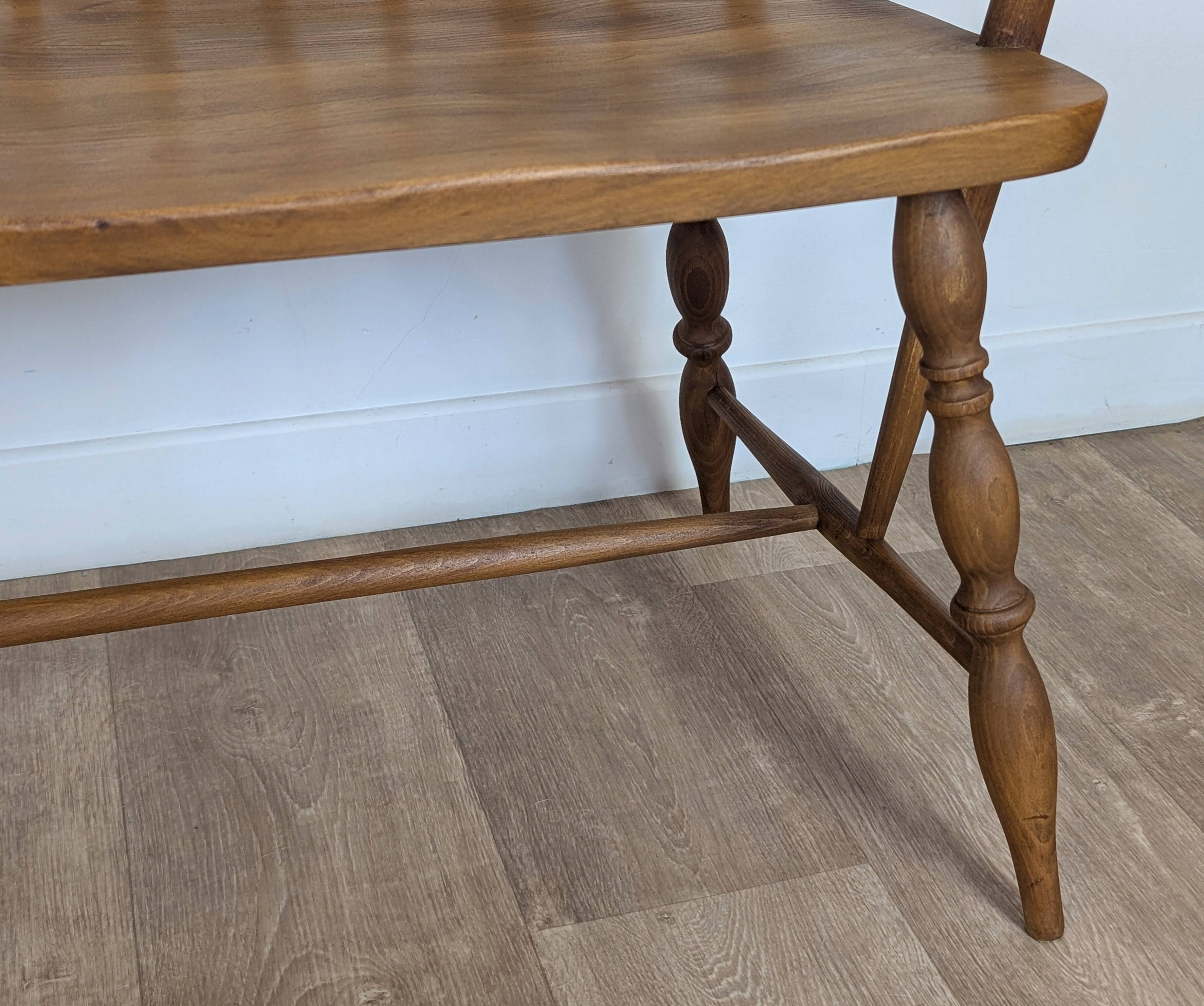 Bench, vintage bench in solid wood