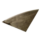 Étagère d’angle en chêne