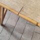 Rattan dining table