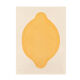 Peinture citron sur papier signée Eawy