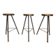 Tabourets de bar de style industriel