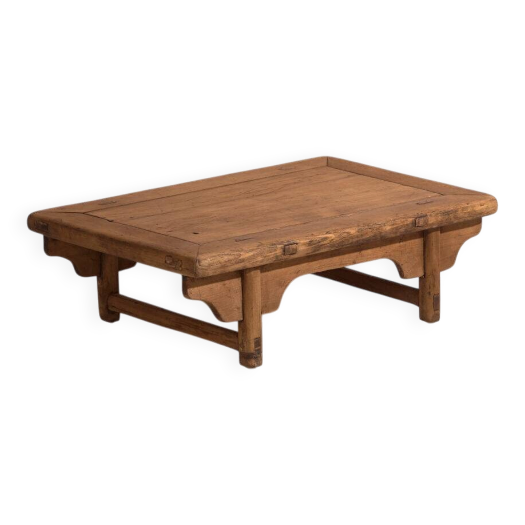 Antique Chinese kang coffee table – Primitive Chinese side table – circa 1900 #16