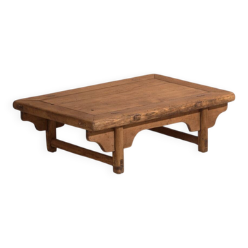 Antique Chinese kang coffee table – Primitive Chinese side table – circa 1900 #16