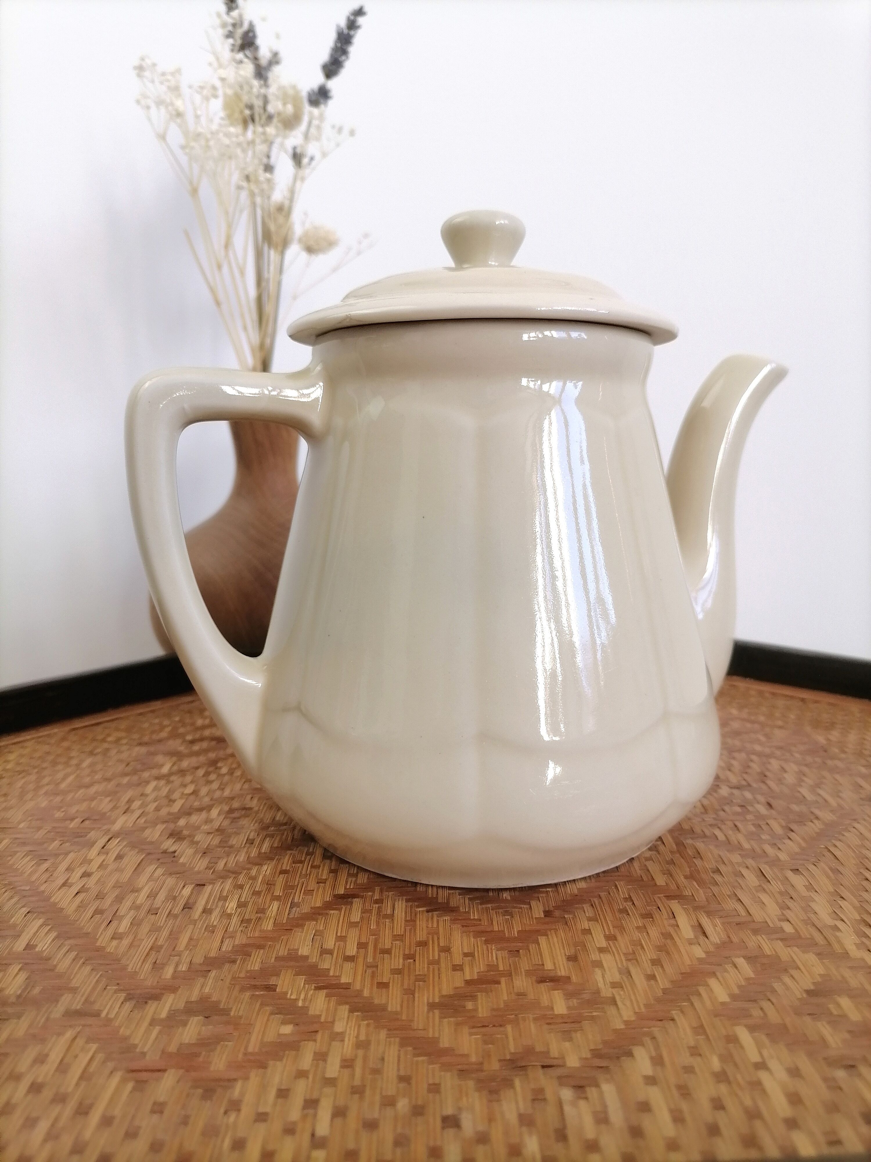 Vintage ceramic teapot
