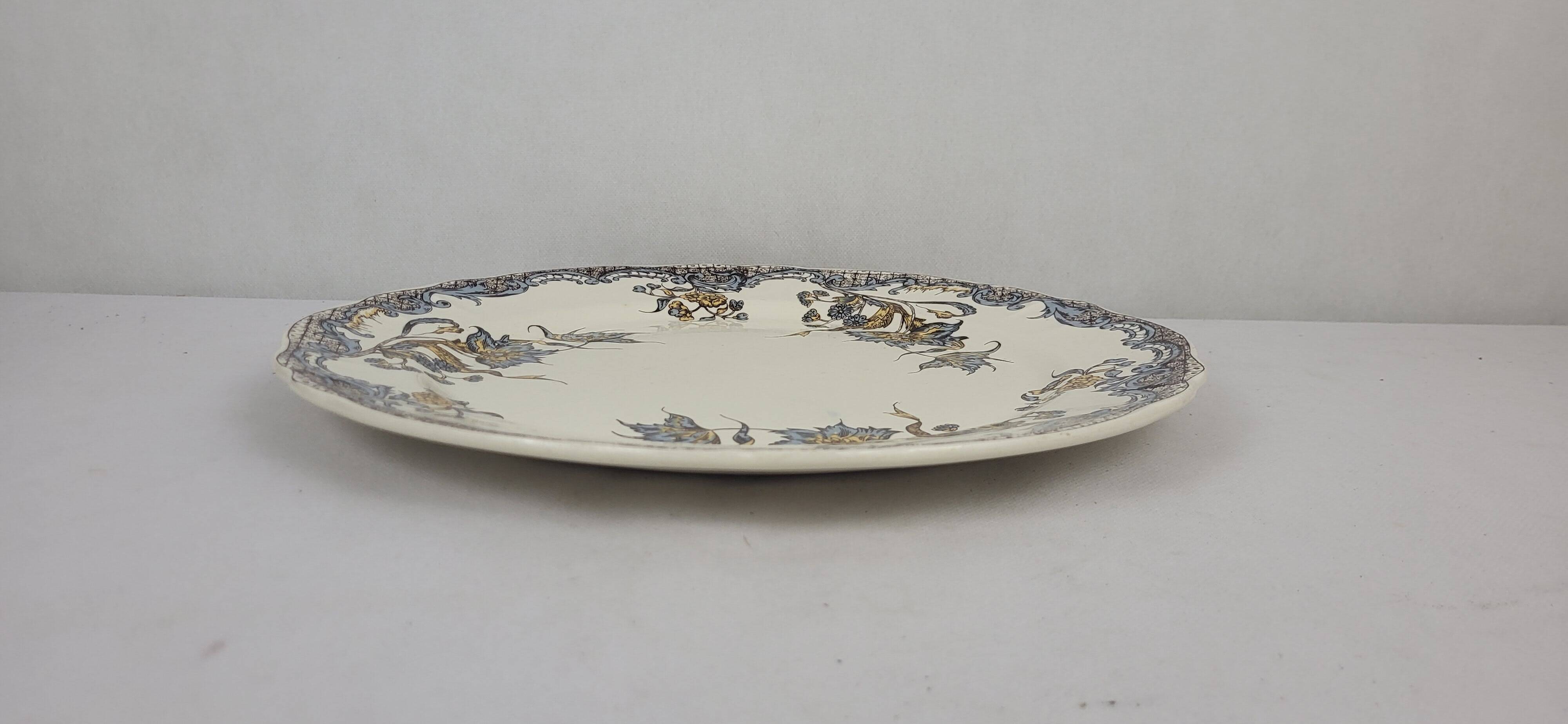 Salins earthenware dish, Chevreuse model