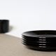 Batch of black cups