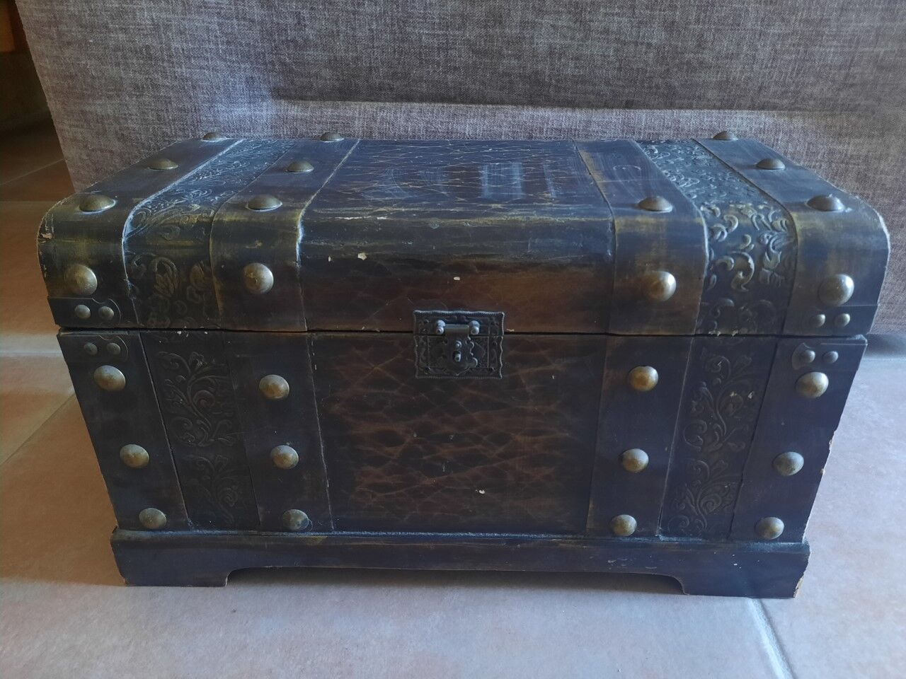 Wooden chest