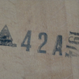 Lot of 4 oak chairs, 1974