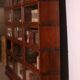 Library Wall of 3 Globe Wernicke Modules in Oak - 19th Century