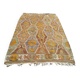 Rare 5x8 handmade vintage bedroom kilim rug - rug for living room