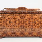Art Deco Walnut Veneer Buffet, 1940s
