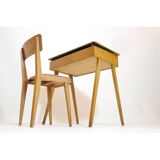 Small children's desk and chair from the 50s and 60s.