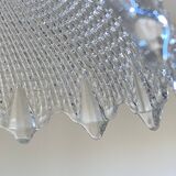 Suspension ancienne lustre abat jour en verre épais LAMP-7298