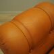 Ensemble de fauteuils orange, design Space Age, années 1960, production : Italie