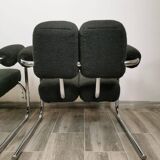 Mid-century restored armchairs