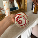 Opaline soliflore vase in the 70s