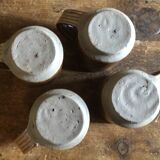 4 cups coffee a stoneware signed