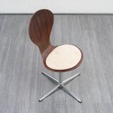 Lot de quatre chaises de salle à manger, vintage, annés 60