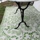 Oval bistro table