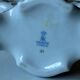 Porcelain candle holder from the 1960s, by AKKaiser, with 3 arms, vintage