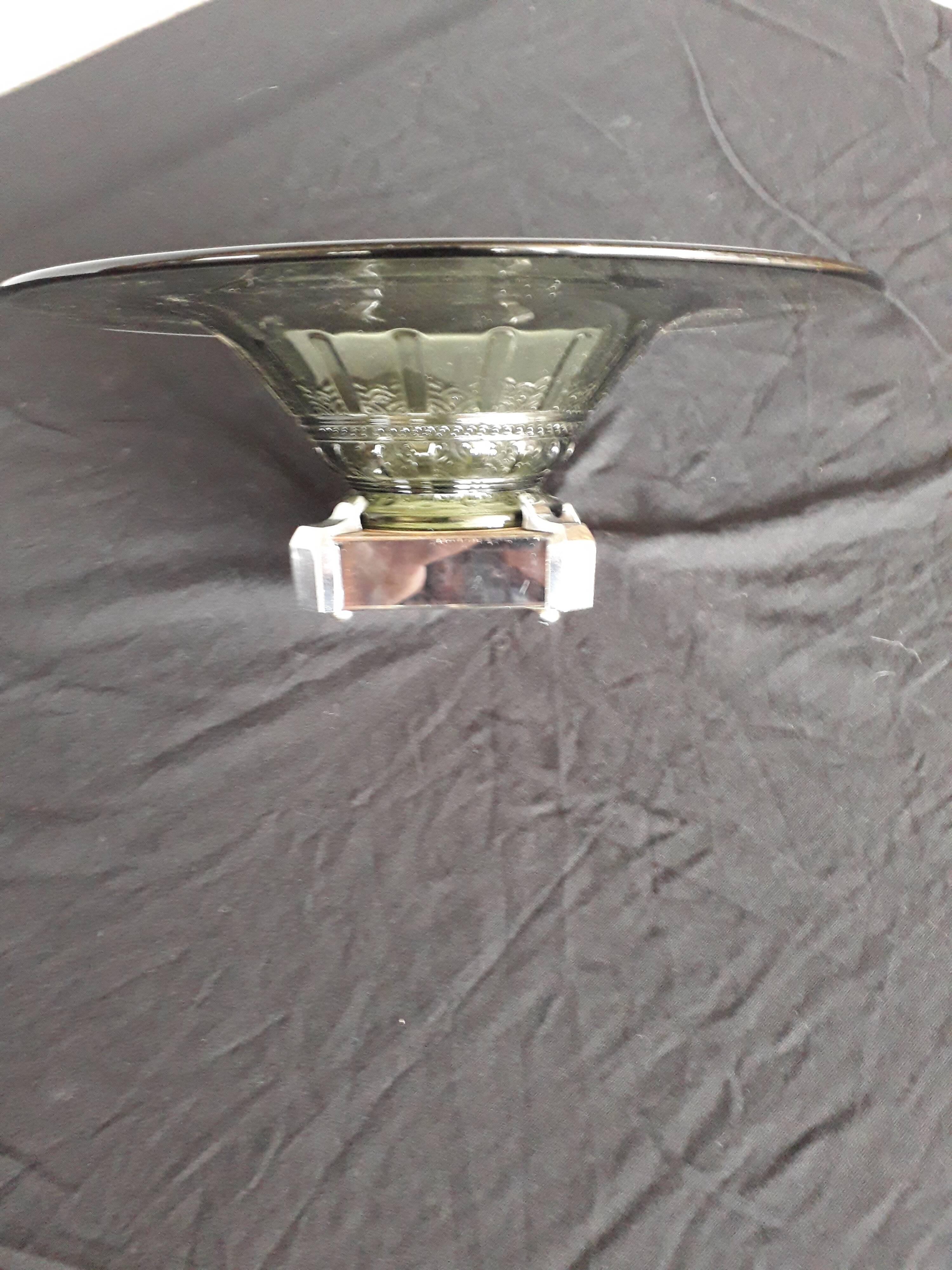 Coupe  art  déco  de  val Saint  Lambert