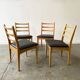 Set of 4 Mid-Century 1970’s dining chairs by Schreiber Furniture