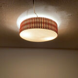 Wicker ceiling lamp