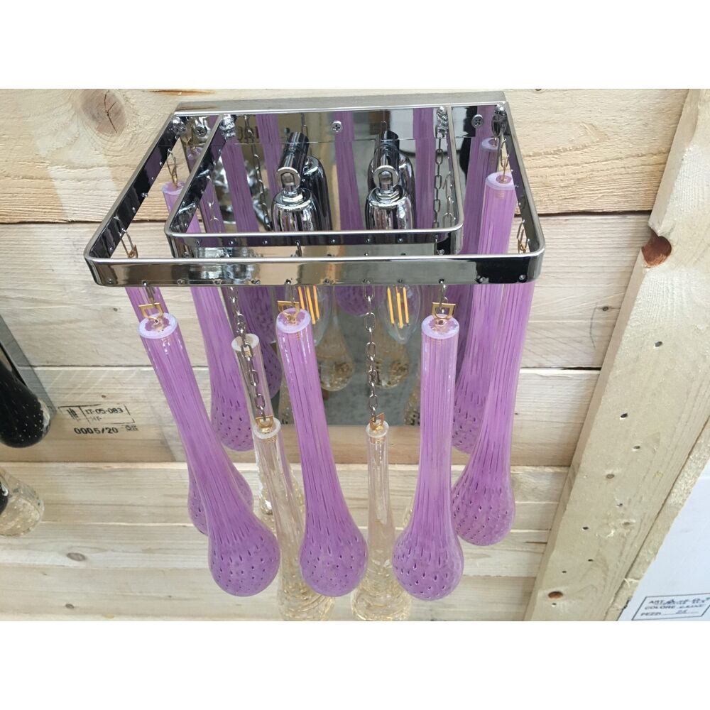 Murano glass wall sconce