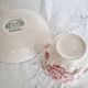Tasse et sous-tasse , Johnson Brothers  modèle Rose Schintz . en excellent