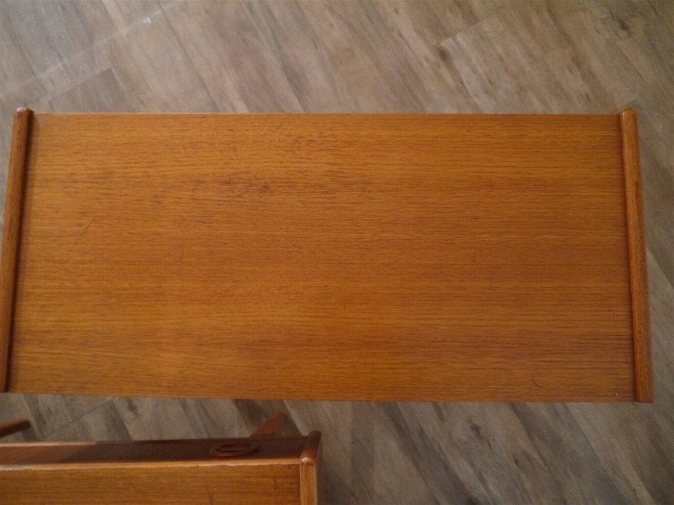 Paire de chevets vintage scandinave en teck 1960