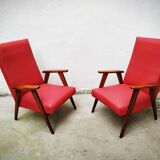 Pair of Scandinavian armchairs