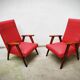 Pair of Scandinavian armchairs