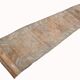 3x11 Brown & Orange Super Soft Vintage Runner Rug, 84x346Cm