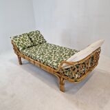 Italian Bamboo Daybed, 1960s