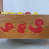 Wooden trolley