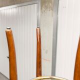 Pair bar stools Hindermann Wellereau