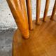 Set of 6 Honey Brown Solid Beech Wood Dining Chairs by De Ster Gelderland, 1960s
