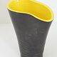 Two-tone vintage vase, 1950