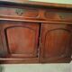 English buffet in mahogany