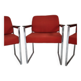 Ensemble de trois fauteuils des années 1970