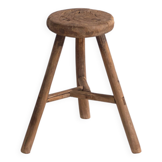 Ancien tabouret artesanal (c.1900)