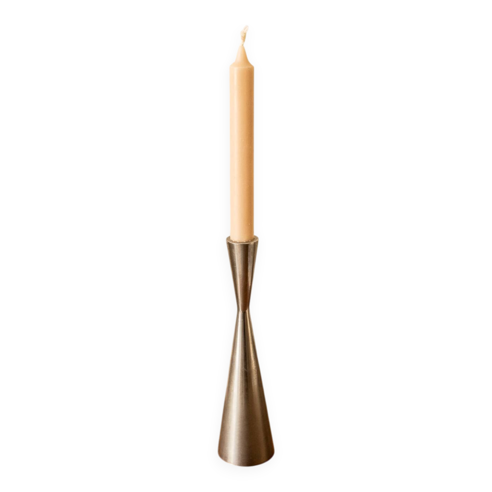 Vintage IKEA stainless steel candle holder
